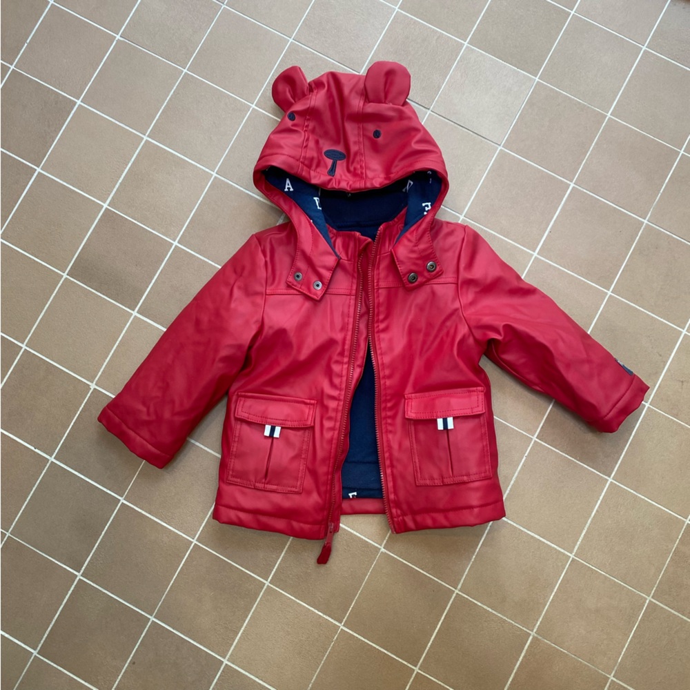 Orchestra Baby Rain Jacket with Zip Out Sweater 18M